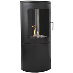 Caminetto rotondo a etanolo Stavanger cm 96x44x44 GLOW-FIRE STAVANGER características