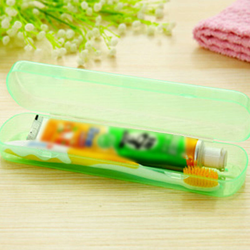Happyshopping - Scatola per spazzolino da denti in plastica semplice gelatina Scatola per dentifricio Scatola per spazzolino da denti portatile da características