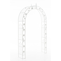 CLP - Arco da Giardino Emma in Metallo Verniciato a Polvere Bianco características