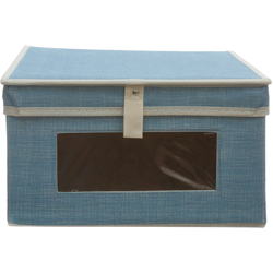 Scatola armadio Wendy In cartoncino e polipropilene azzurro en oferta