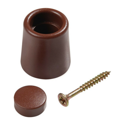 Tampone porta D.29mm H.35mm fissaggio tassello marrone precio