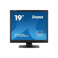 E1980SD ProLite, 48,26 cm (19'') , 5 ms, 250 cd / m², 2W, Nero, 100 x 100 mm características