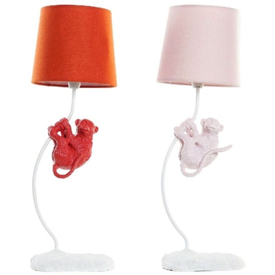 Lampada da Tavolo Poliestere Resina (2 pcs) (19 x 17 x 53 cm) - Dkd Home Decor