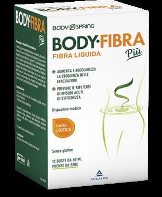 Body Spring Body Fibra Più Gusto Esotico 12 Buste Da 60ml
