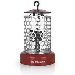 Orbegozo LO 7000 Braciere elettrico, ottimo per tavolo letto, 3 posizioni di funzionamento, griglia di sicurezza, gancio integrato, 400 W, nero en oferta