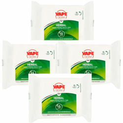 derm herbal antipuntare zanzare 4 confezioni da 15 salviette olio essenziale - Vape precio