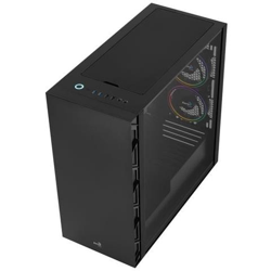 Flo Saturn Frgb Nero - Scatola Senza Alimentatore - Torre Media - Formato Atx precio