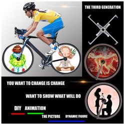 Led Per Bicicletta, Modifiche Per La Ruota A Raggi Impermeabili Per Bicicletta 416 Luci A Led en oferta