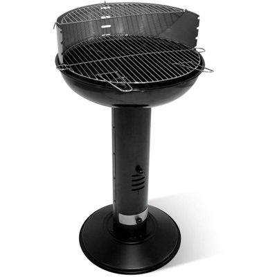 Carbone Barbecue 'Colorado Green' Ø25cm - rimovibile Charcoal Bowl - cromato Grid - acciaio - Verde - Central Park