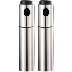 Spray per olio da 2 confezioni 135ml Dispenser per aceto in acciaio inossidabile Flacone spray riutilizzabile per barbecue Arrostire Grigliare características