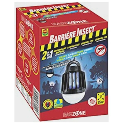 Compo Barriera Insetti volanti Lampada LED Antizanzare 1 pz