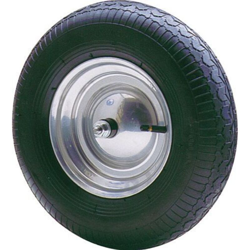 Ruota pneumatica D.400mm larghezza ruota 100mm con asse e cuscinetto in plastica CAPITO características