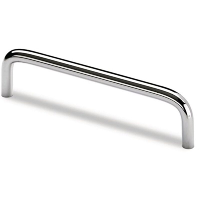 Maniglia per mobile Avenio Acciaio cromato lucido 96mm D.10mm HETTICH