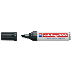 Pennarello indelebile 500 linea nera 2-7mm punta a scalpello EDDING (Per 10) en oferta