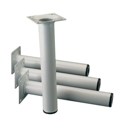 Piedino per mobile piatto 30mm H.500mm bianco ELEMENT SYSTEM (Per 4) características