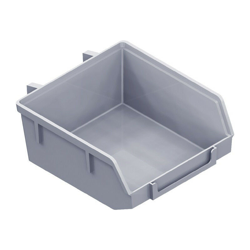 Materiale della mini scatola di plastica Ku. bianco L.90mm P.90mm H.40mm sistema di elementi (Per 10) características