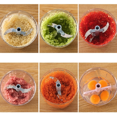 Macina-aglio per uso domestico Carne manuale Multi-funzione Schiacciamento manuale Verdure attorcigliate Tritacarne rotti Ripieno Artefatto Piccolo