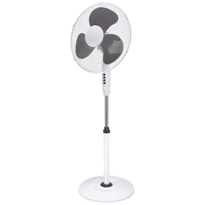 Ventilatore da pavimento nevir nvr - vp40r - bn 40cm - 40w - 3 velocità - pale nere