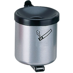 Posacenere da parete Ø110xH120mm alpacca con dispositivo basculante TKG precio