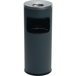 Posacenere combinato Ø250xH630mm lamiera di acciaio antracite DURABLE precio