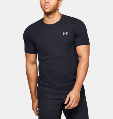 Maglia a manica corta UA Seamless Wave da uomo