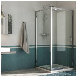 Box Doccia 70x90 Ap. 90 Cm H185 Trasparente Mod. Sintesi Duo 1 Anta en oferta