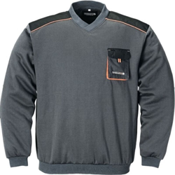 Maglione taglia M grigio scuro / nero / arancio TERRATREND características