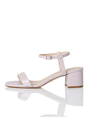 find. Lace-s-2-47 Sandali a Punta Aperta, Viola (Lilac Croc), 38 EU