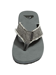 Quiksilver Monkey Abyss, Scarpe da Spiaggia e Piscina Uomo, Grigio (Grey/Black/Grey Xsks), 44 EU en oferta