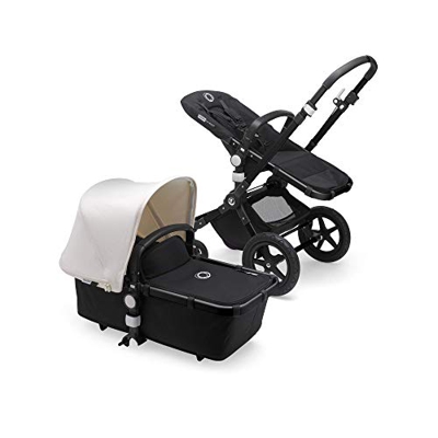 Bugaboo Cameleon 3 Plus - Passeggino tutti terreni 2 in 1, Nero / Bianco