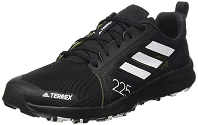 adidas Terrex Speed Flow, Scarpe da Trail Running Uomo, Nero, Bianco, Giallo (Negbas Balcri Amasol), 40 EU