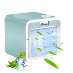 Mini Condizionatore Portatile, VALLIO 3-en-1 Climatizzatore - Raffreddatore d'Aria/Umidificatore/Ventilatore del Condizionatore Mobile Silenzioso, 3 V en oferta