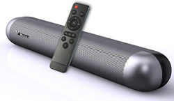 Mini Soundbar, 20 pollici Sound Bar per TV, 2.0 canali Sound Bar Altoparlante Bluetooth con Subwoofer incorporato, Suono Surround 3D per HD e Smart TV precio