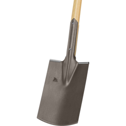 Vanga da costruzione LÖWE 285x185 / 180mm misura 2 forma da giardiniere con protezione per gradini e impugnatura a T IDEALE en oferta