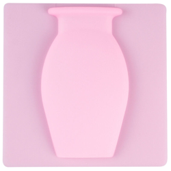 Adesivo per vaso frigorifero riutilizzabile con tipo di aspirazione ad alta elasticita in gel di silice non-trace Stick,Tipo,rosa - Tipo,rosa características