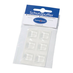 Tampone di protezione Clear 20,5mm trasparente quadrato autocl. en oferta