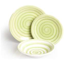 Servizio tavola Old Italy verde 18 pezzi precio