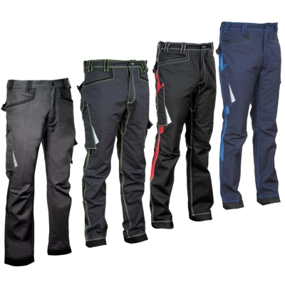 Pantaloni da lavoro Cofra Barrerio-Nero-44 - Nero - - Nero