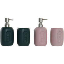 Set da Bagno ABS Gres (2 pcs) - Dkd Home Decor precio