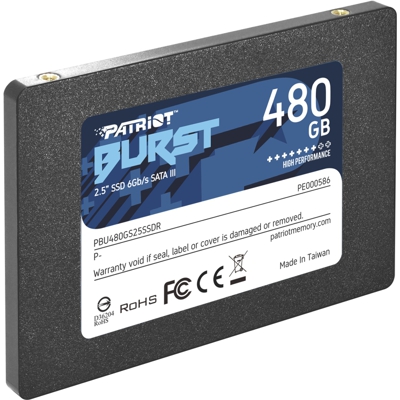 Burst 2.5" 480 GB Serial ATA III, Disco a stato solido