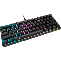 K65 RGB MINI 60% tastiera USB Tedesco Nero, Tastiera da gioco en oferta