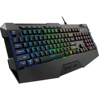 SKILLER SGK4 tastiera USB QWERTY Inglese US Nero, Tastiera da gioco precio