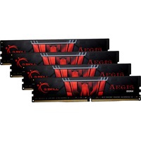 Aegis F4-3200C16Q-32GIS memoria 32 GB 4 x 8 GB DDR4 3200 MHz