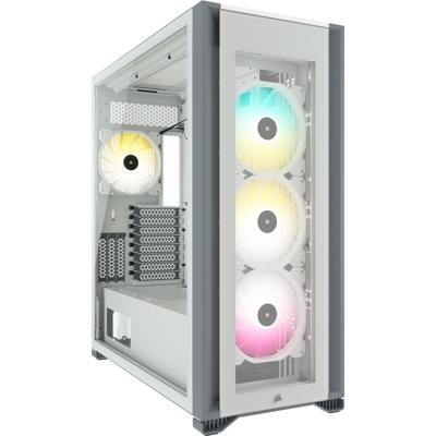 iCUE 7000X RGB Full Tower Bianco, Torre grande telaio