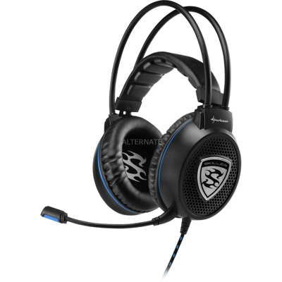Skiller SGH1 Cuffia Padiglione auricolare Connettore 3.5 mm Nero, Cuffia da gioco