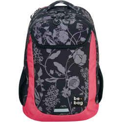 be.bag be.active zaino Zaino scolastico Nero, Grigio, Rosa Poliestere en oferta
