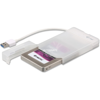 MySafe USB 3.0 Easy 2.5" External Case – White, Disk enclosure