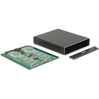 42588 contenitore di unità di archiviazione Box esterno SSD Nero, Disk enclosure precio