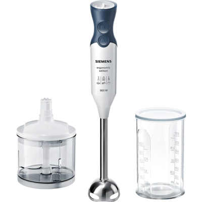 MQ66120 frullatore Frullatore ad immersione 600 W Blu, Bianco, Frullatore a immersione