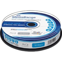 MR509 disco vergine Blu-Ray BD-R 50 GB 10 pz, Dischi Blu-ray